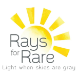 Rays for Rare Logo
